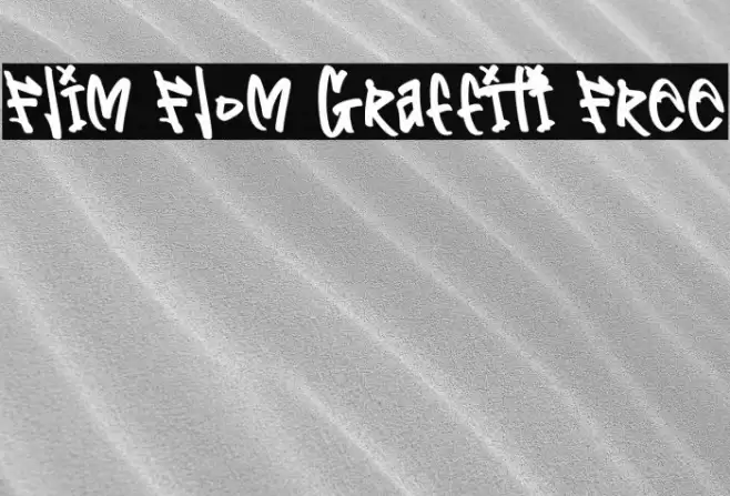 Flim Flom Graffiti Free Font examples
