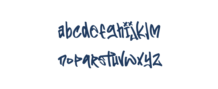 Flim Flom Graffiti Free Lowercase