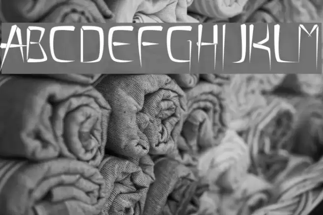 Flimsy Stave Font examples