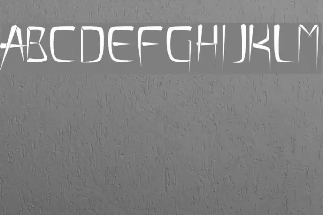 Flimsy Stave Font examples