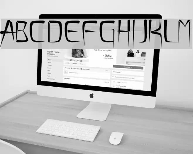 Flimsy Stave Font examples