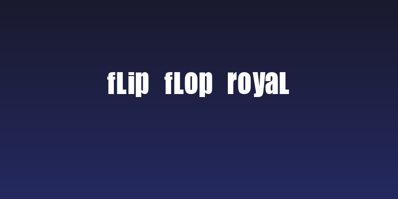 Flip Flop Royal Social Header