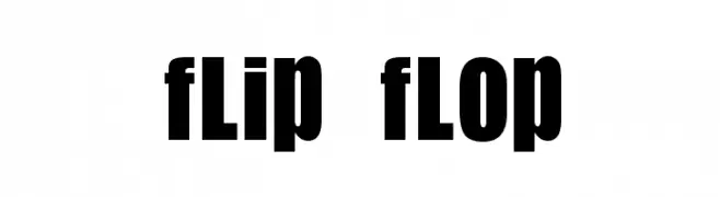 Flip Flop  les polices de caractères gratuit tlcharger