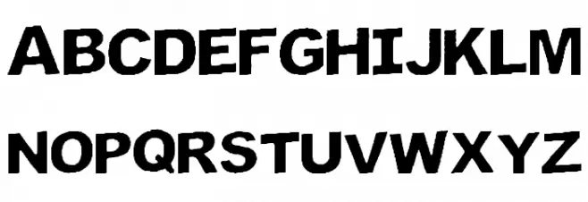 Flip the Switch Шрифта ВЕРХНИЙ