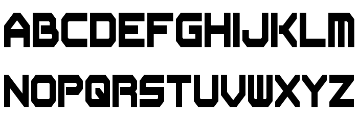 Flipbash Condensed Font LOWERCASE