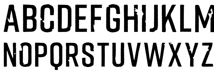 Fliped Font LOWERCASE