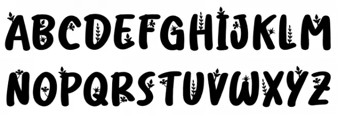 FlloridaFREE Font UPPERCASE
