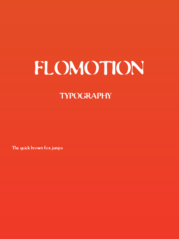 FloMotion Poster