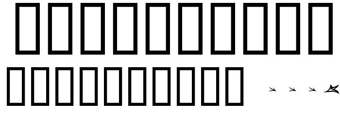 FloRaTialen Font OTHER CHARS