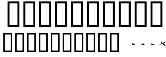 FloRaTialen Font OTHER CHARS