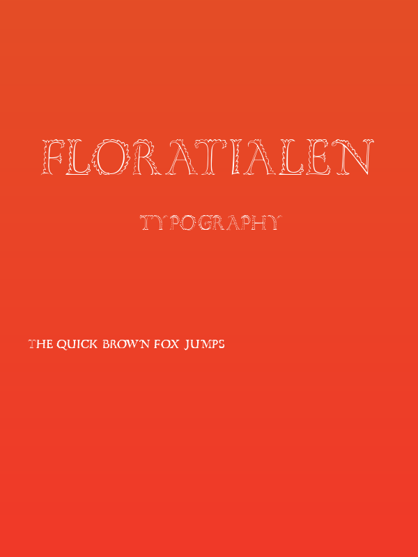 FloRaTialen Poster