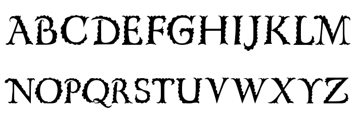 FloRaTialen Font LOWERCASE