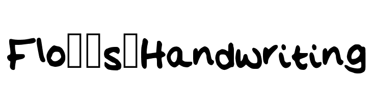 Flo__s_Handwriting Font