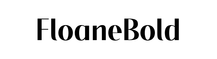 Floane Bold  font caratteri gratis