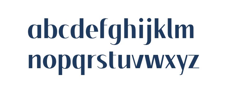 Floane Bold Lowercase