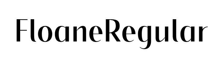 Floane Regular  Frei Schriftart Herunterladen