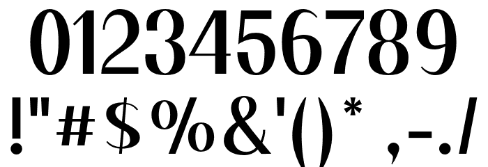 Floane Regular Font OTHER CHARS