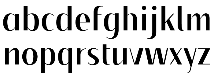 Floane Regular Font LOWERCASE