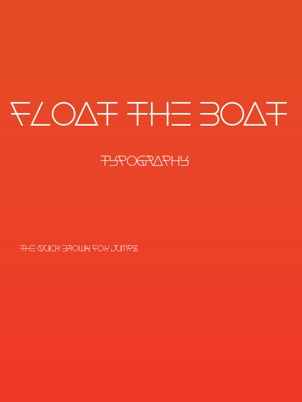 Float The Boat Poster