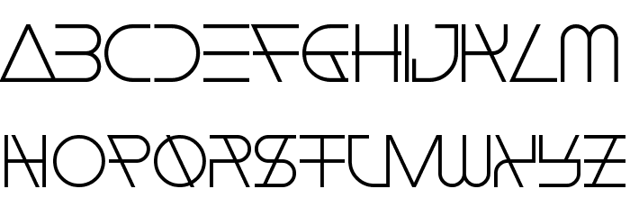 Float The Boat Font LOWERCASE