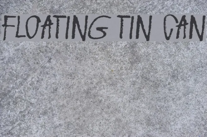 Floating tin can Example 1
