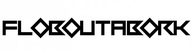 Flob Out a Bork  Frei Schriftart Herunterladen