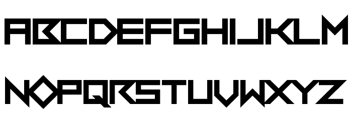 Flob Out a Bork Font LOWERCASE