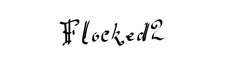 Flocked2  Free Fonts Download