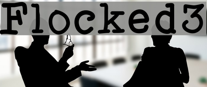 Flocked3 Font examples
