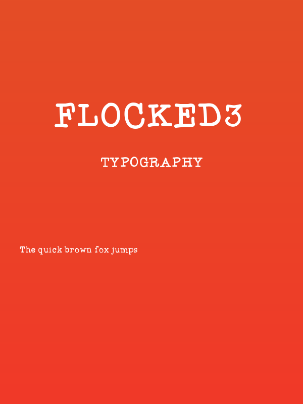 Flocked3 Poster