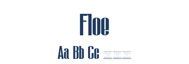 Floe Font Preview