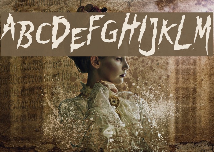 Flogged Font examples