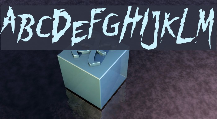 Flogged Font examples