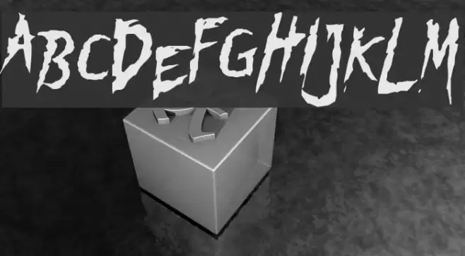 Flogged Font examples