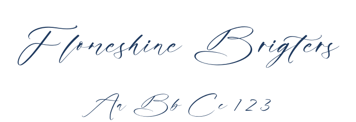 Flomeshine Brigters Font Preview