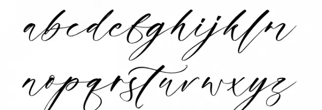 Flomeshine Brigters Caratteri MINUSCOLO