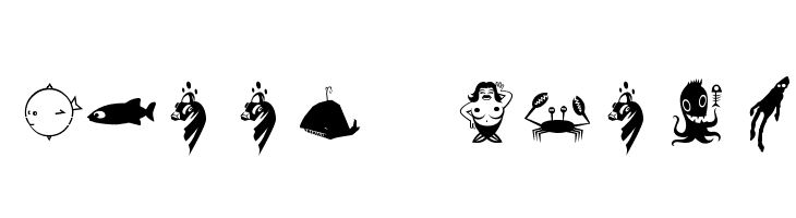 Flood Icons  フリーフォントのダウンロード