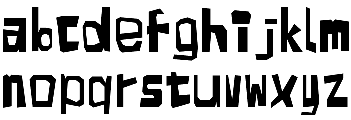 Flooke Font LOWERCASE