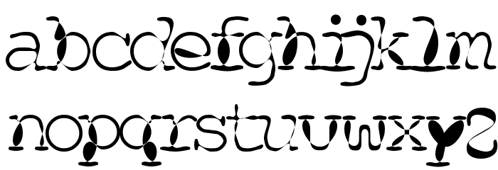 Floopi Font LOWERCASE