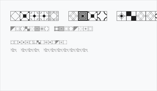 Floor Tile Patterns JL Business Card