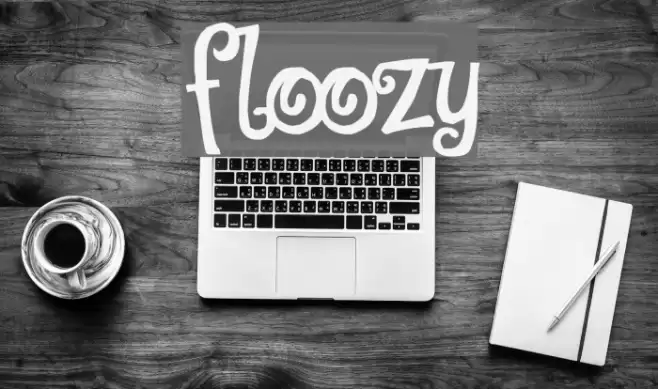 Floozy Font examples