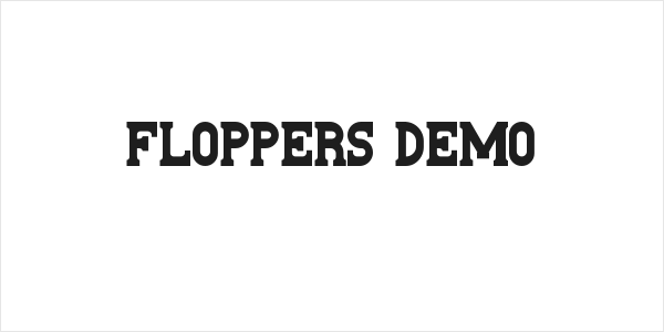 Floppers Demo Logo