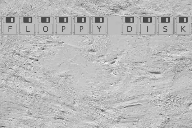 Floppy Disk Font examples