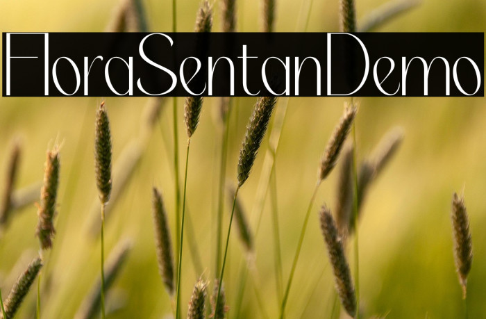 Flora Sentani Demo Example 1