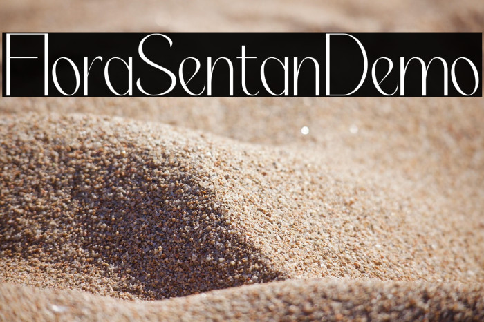 Flora Sentani Demo Example 3