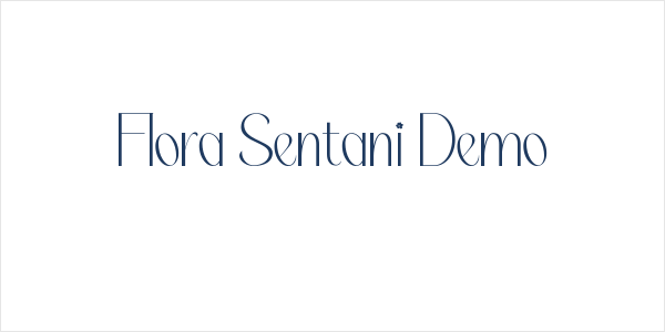 Flora Sentani Demo Logo