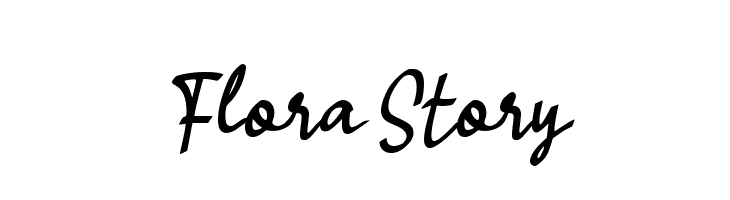 Flora Story  Fuentes Gratis Descargar