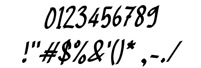 Flora Story Font OTHER CHARS