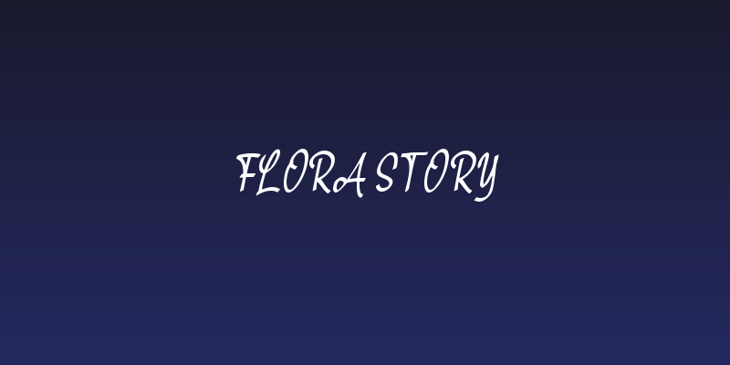 Flora Story Social Header