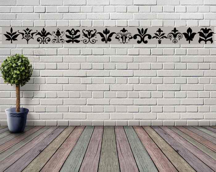 FloraDeco Font examples